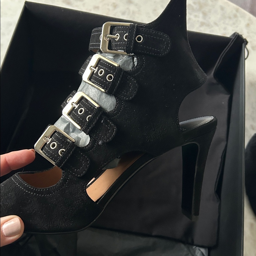 NIB Laurence facade Paris Valerie heels. size 10 - Picture 3 of 6
